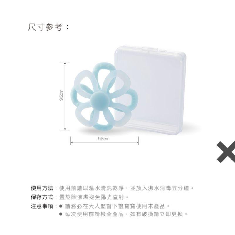 KT媽咪奶粉用品團購-KUKUPLUS摩天輪矽膠固齒器，KUKUPLUS小花辮矽膠固齒器，寶寶固齒器，矽膠固齒器-細節圖7