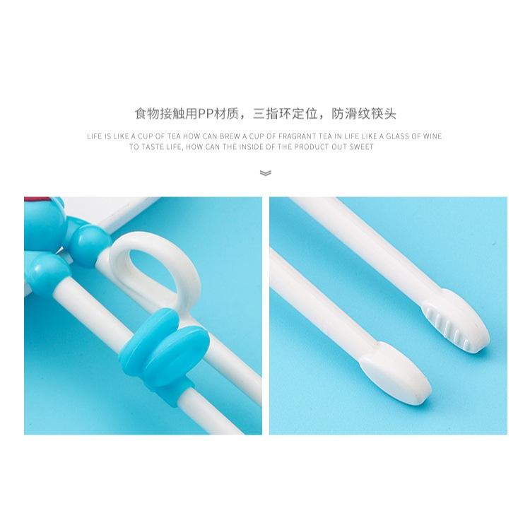 KT媽咪奶粉用品團購-現貨,兒童第一階段學習筷,兒童練習筷,可愛貓咪練習筷,無尾熊筷子,棒棒糖學習筷,甜甜圈學習筷-細節圖6