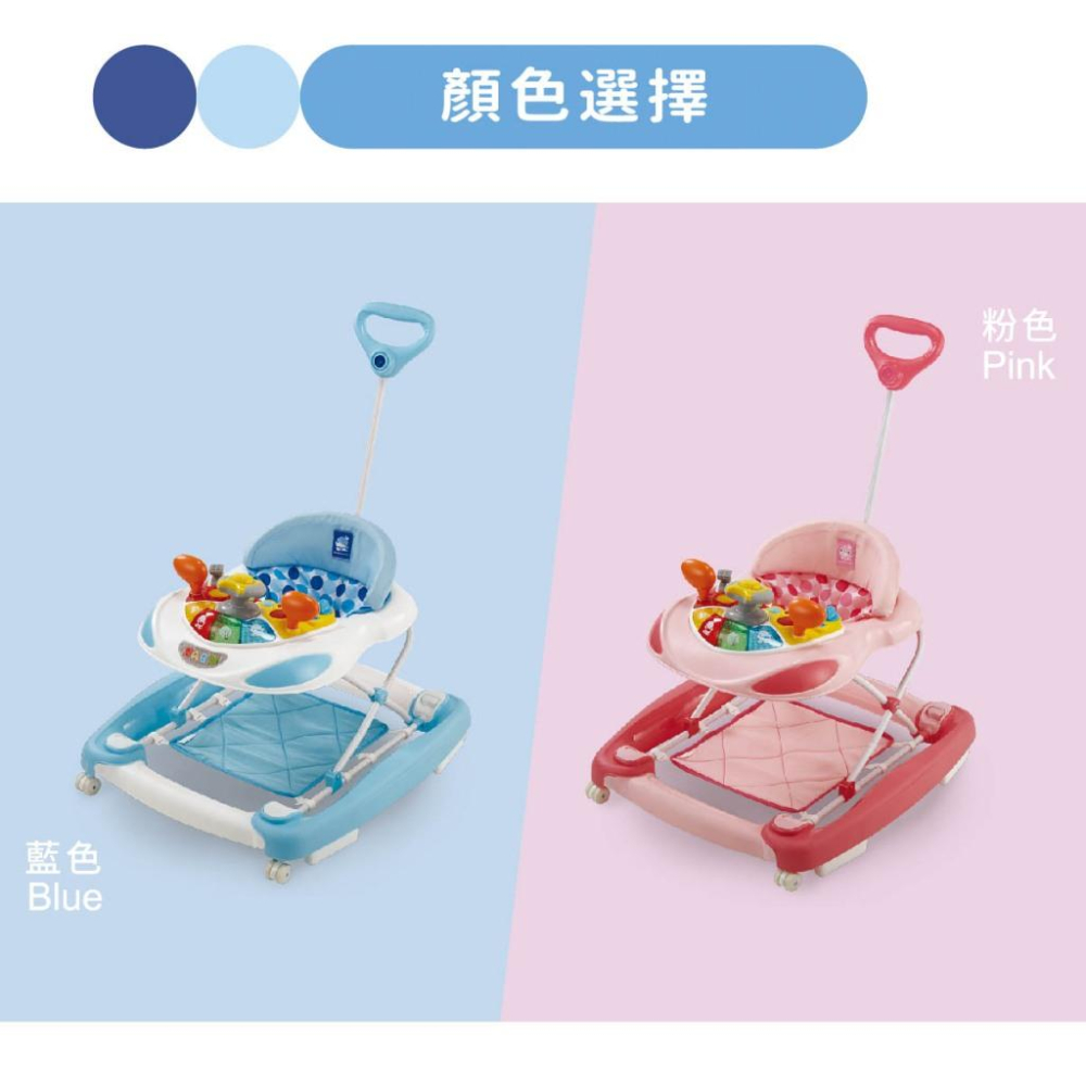 KT媽咪奶粉用品團購-寶寶成長學步車,寶寶搖椅,寶寶螃蟹車,KUKU學步車,酷咕鴨成長學步車-細節圖3