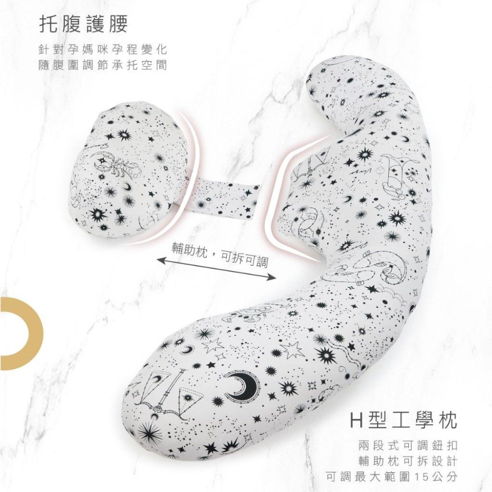 KT媽咪奶粉用品團購-KUKU PLUS涼感舒活孕婦枕,孕媽咪月亮枕,孕婦授乳枕,KUKU月亮枕,多功能枕頭孕期必備-細節圖3