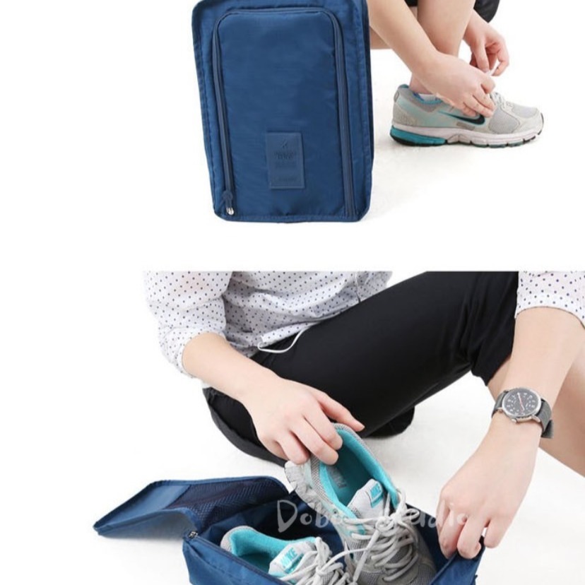 鳥我一下好嗎🍀旅行收納鞋袋 旅行收納包 手提鞋袋 鞋子收納 鞋包 運動包 收納包 鞋子防塵袋 防水袋 手提掛袋 防塵套-細節圖6
