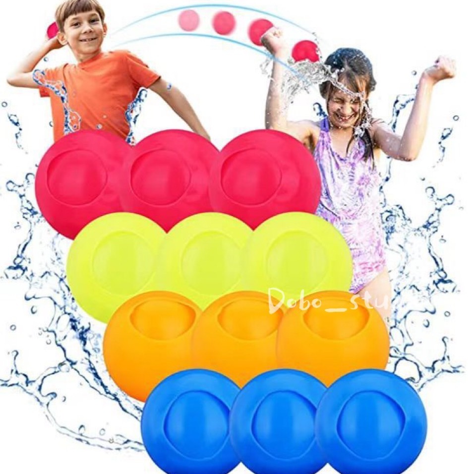 FF菲舤小舖⛵夏日雙通水球 團康遊戲 舒壓發洩水球 派對 繽紛水球 園遊會 水球神器 快速注水球 打水戰 水氣球 灌水-細節圖2