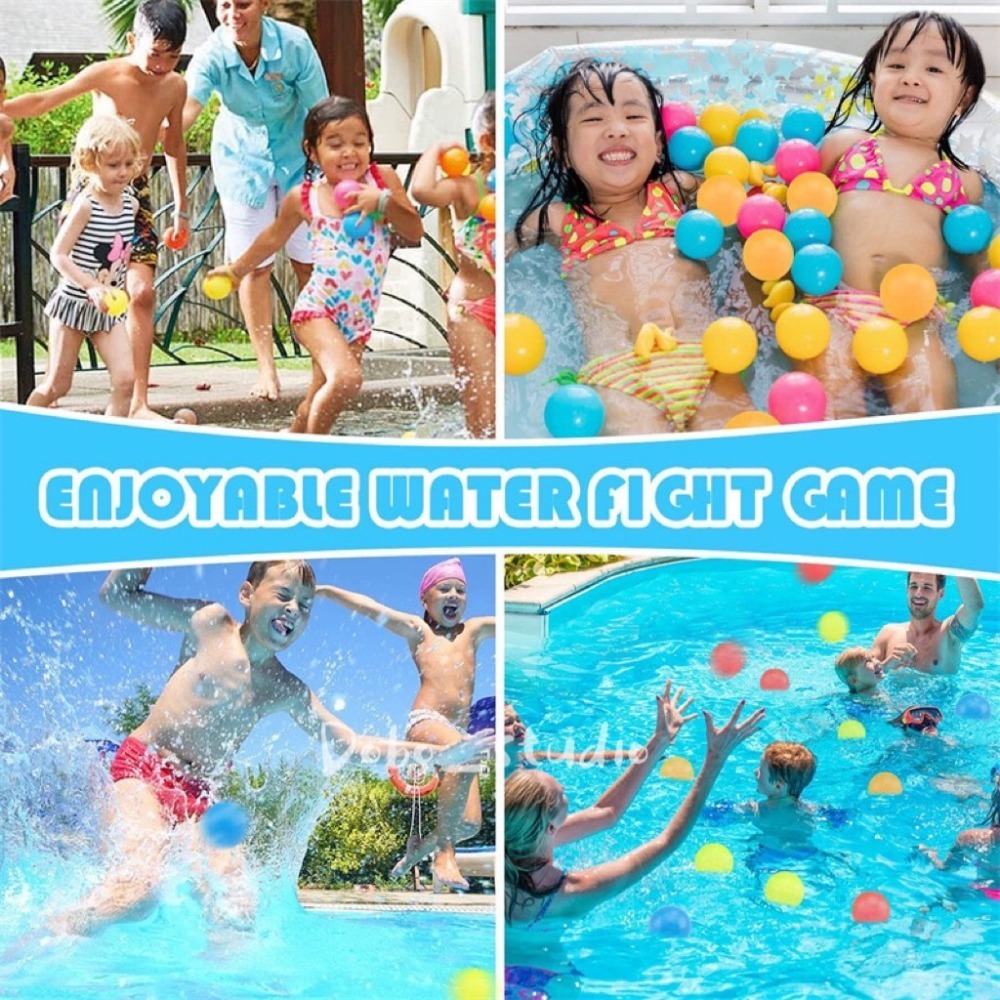 鳥我一下好嗎🍀夏日雙通水球 團康遊戲 舒壓發洩水球 派對 繽紛水球 園遊會 水球神器 快速注水球 打水戰 水氣球 灌水-細節圖5