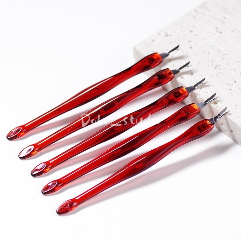 鳥我一下好嗎🍀指甲死皮叉 手指邊緣輔助  指緣修剪叉 指甲死皮推刀 美甲工具 死皮鏟 鋼推 死皮剪 卸甲 死皮叉 鋼推-細節圖9