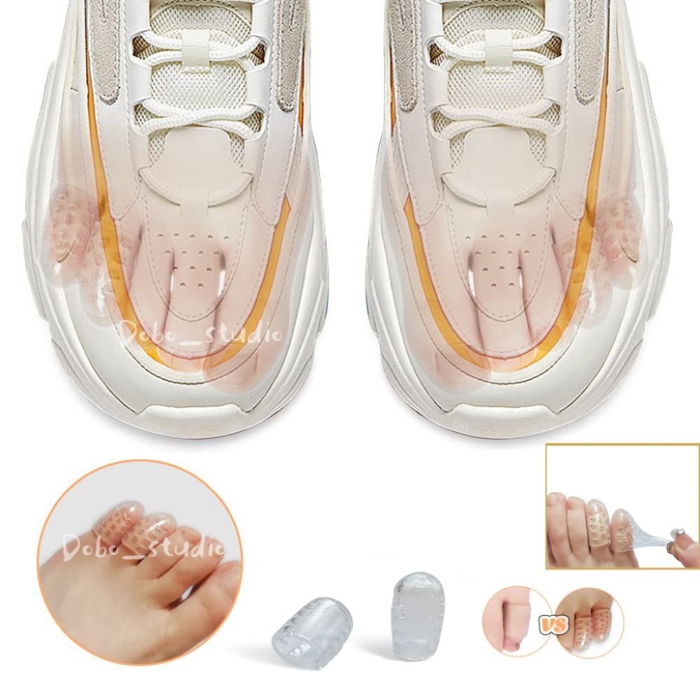 鳥我一下好嗎🍀腳趾保護套 內襯墊 小趾保護 防磨腳趾套 腳趾分離器 高跟鞋防磨 穿鞋隔離 腳尖套 護指防磨 趾甲腳指甲-細節圖5