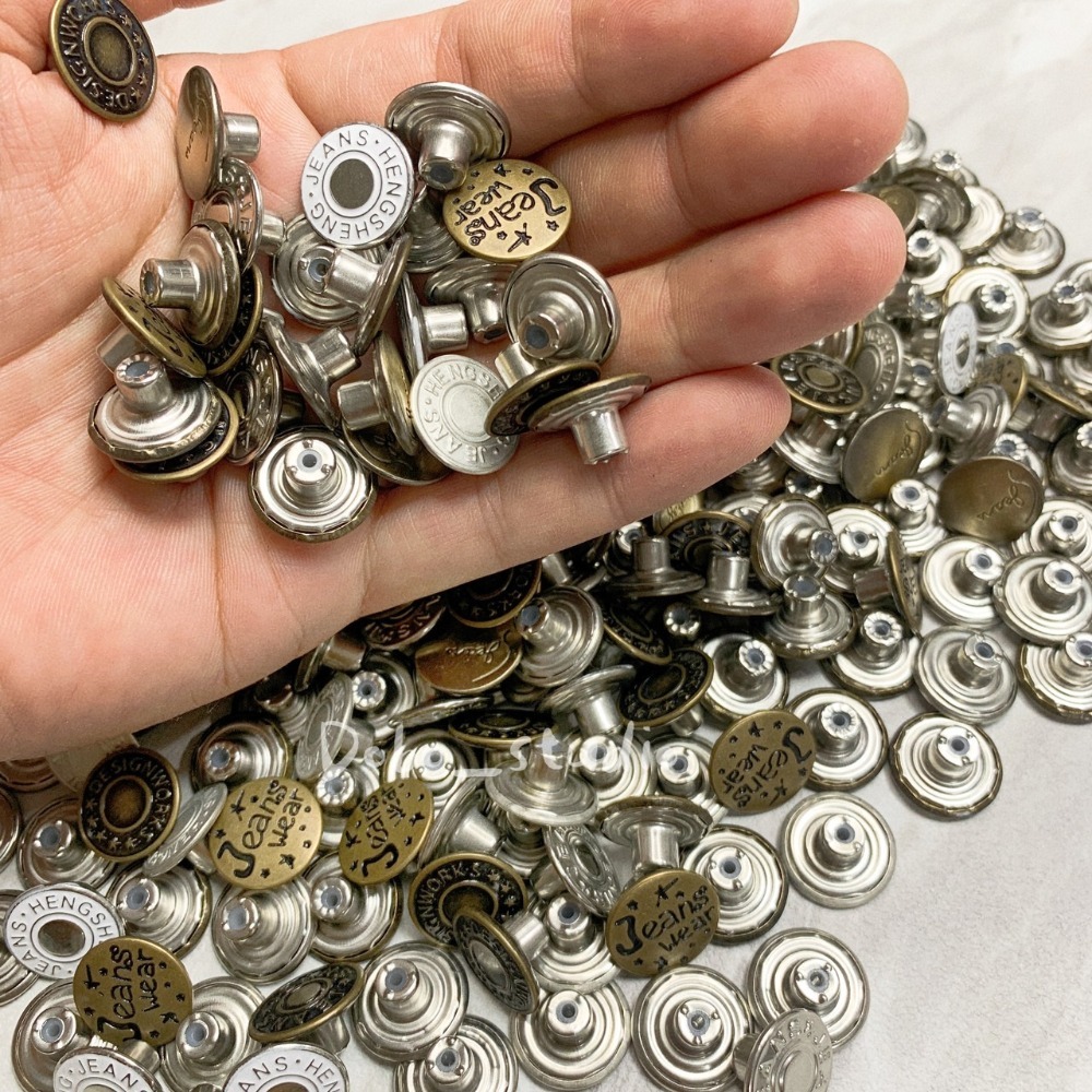 鳥我一下好嗎🍀萬能褲頭調整扣 可拆鈕扣 改腰圍鈕扣 搭扣 收腰鈕扣 腰圍調節 伸縮扣 擴腰扣 免釘扣 復古釦子 衣服扣-細節圖9