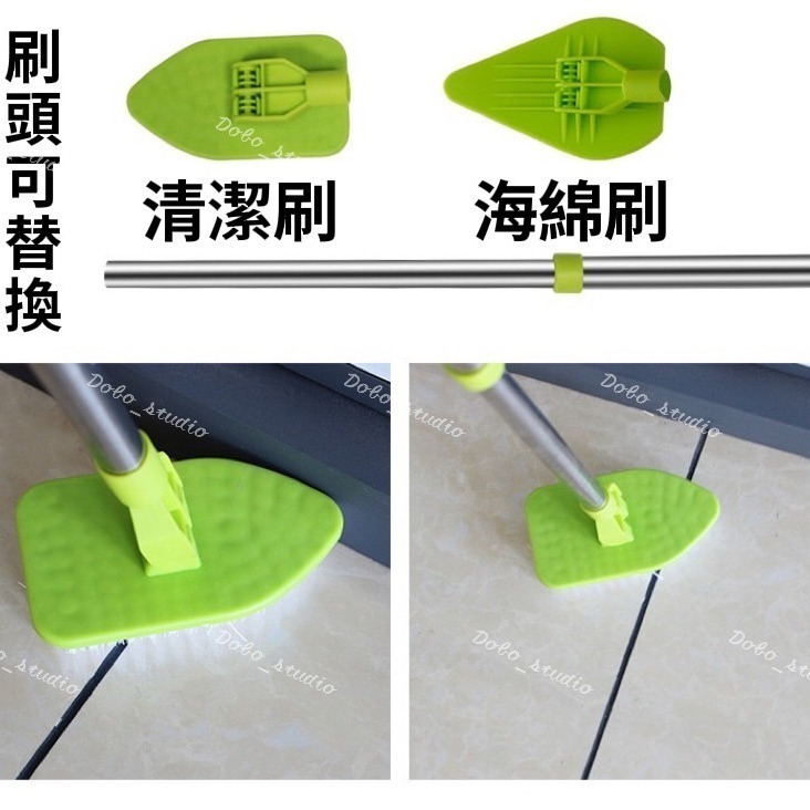 鳥我一下好嗎🍀多功能三角清潔刷 衛浴清潔刷 縫隙清潔刷 浴室清潔刷 多功能清潔刷 浴室刮刀 廚房清潔刷 浴室 廁所清潔-細節圖4