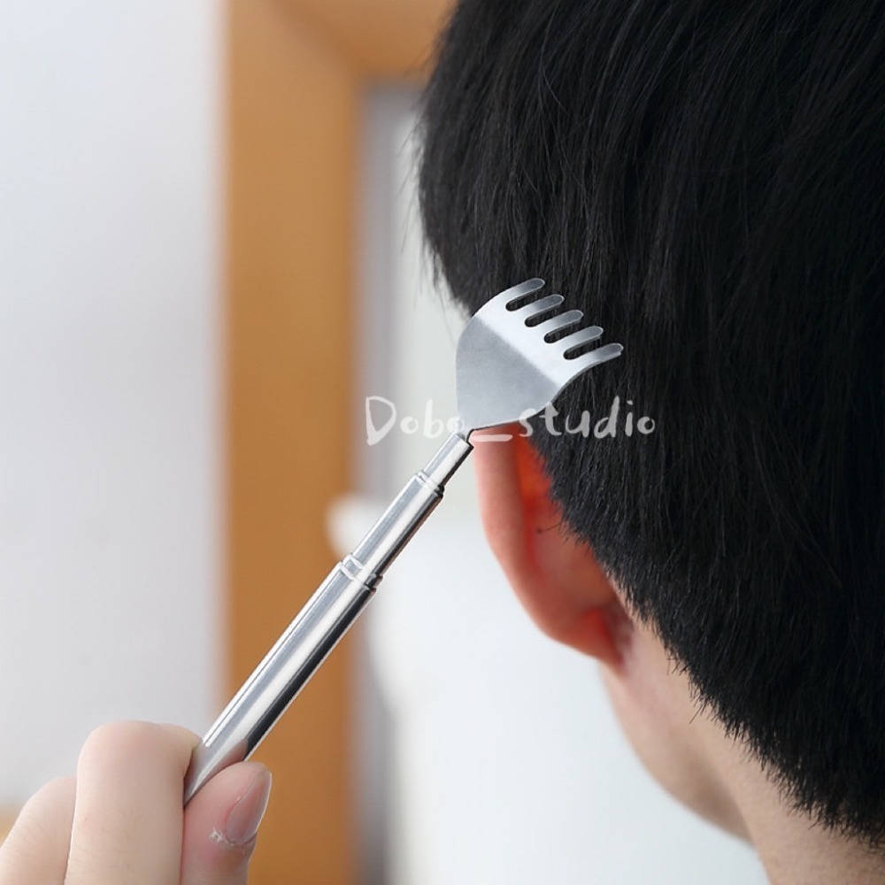 鳥我一下好嗎🍀伸縮抓癢棒 便攜 抓背 不求人 按摩止癢 抓癢耙子 棒 抓癢不求人 抓癢耙 耙子 騷背 耳耙子 背部抓癢-細節圖3