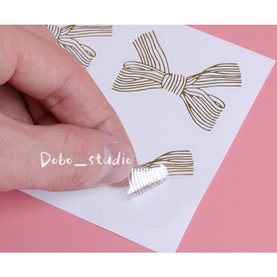 鳥我一下好嗎🍀蝴蝶結燙金貼紙 機車貼紙 紅包貼紙 婚宴 汽車貼紙 防水貼紙 卡通貼紙 造型貼紙 行李箱貼紙 獎勵貼紙-細節圖6