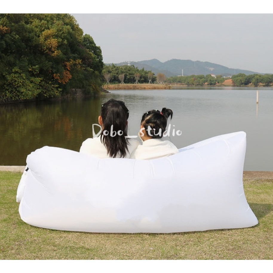 鳥我一下好嗎🍀戶外懶人空氣沙發 充氣床 沙灘渡假 沙發靠枕 躺椅 野餐沙發椅 沙發躺椅 充氣沙發 露營沙發床 午休躺椅-細節圖8