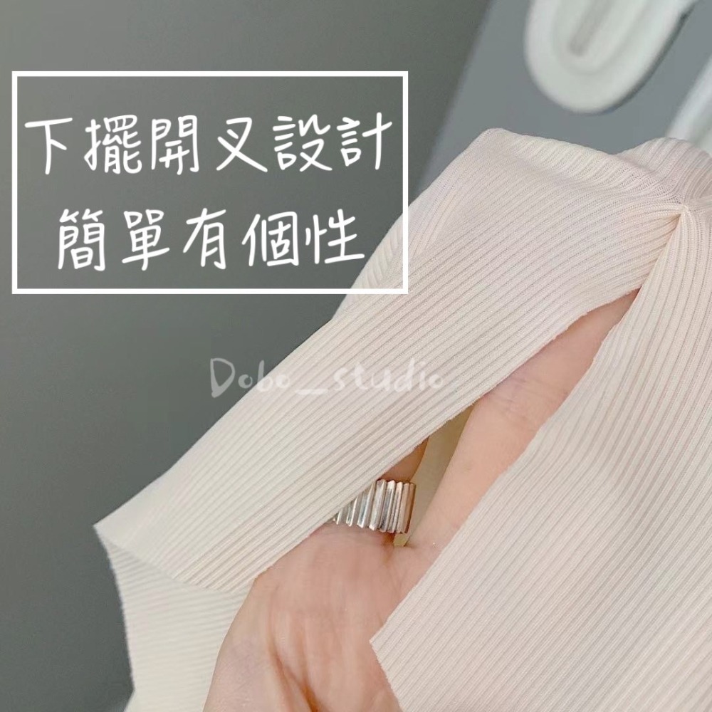 鳥我一下好嗎🍀夏季冰絲涼裙子 素面簡約 休閒套裝 彈力冰絲 涼感 長版睡衣 輕薄透氣 開衩裙 絲質睡衣 睡袍 冰絲睡衣-細節圖4