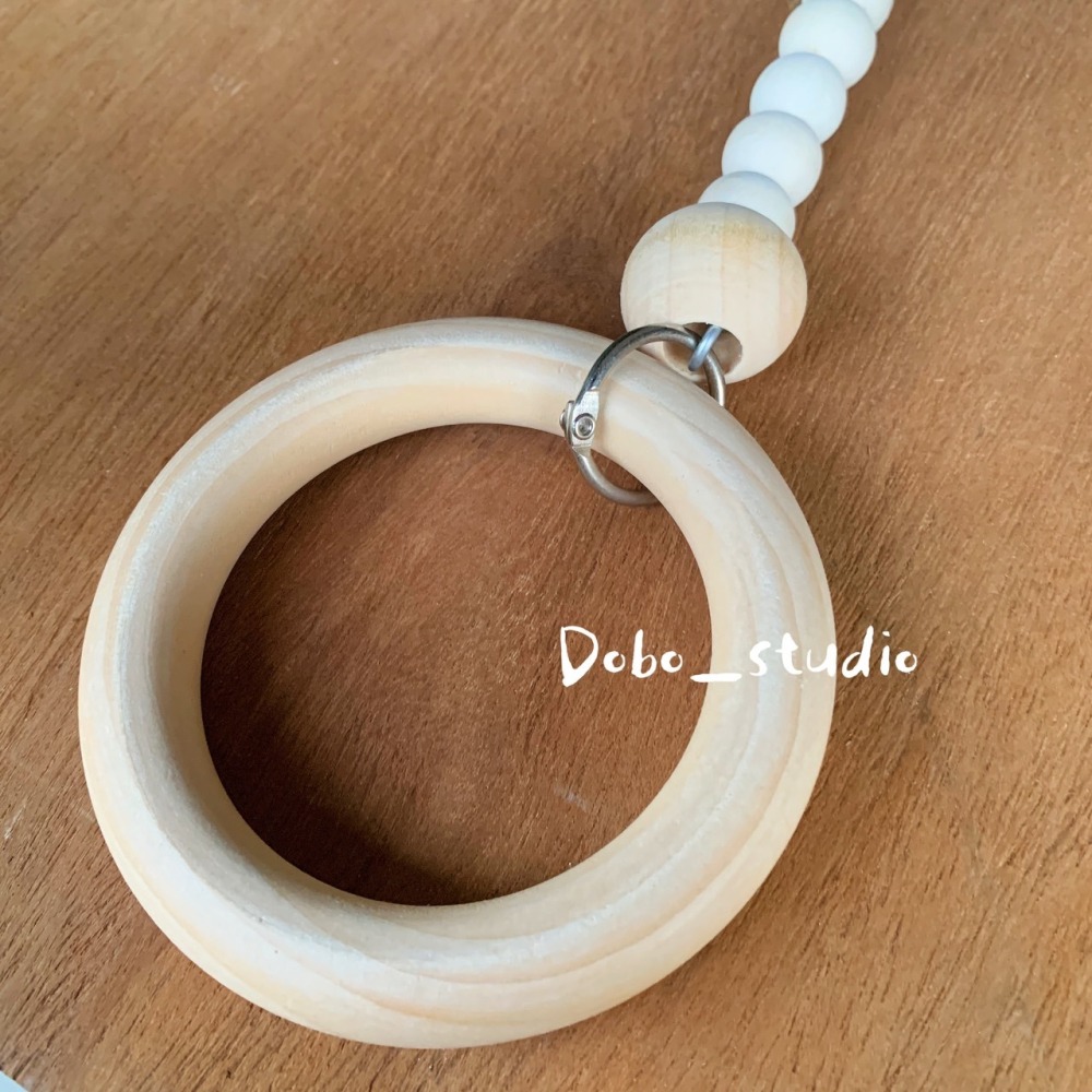 鳥我一下好嗎🍀實木圓環鞦韆 中小型鳥盪鞦韆 鳥盪鞦韆 吊環鞦韆 鳥籠啃咬玩具 鳥攀爬玩具 鸚鵡用品 磨指棍 牡丹 文鳥-細節圖3