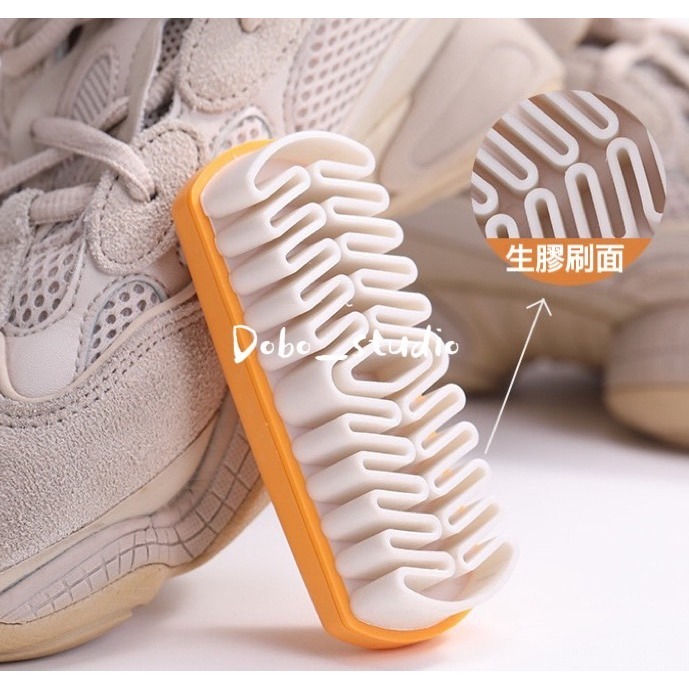 鳥我一下好嗎🍀麂皮清潔刷 洗鞋專用刷 麂皮刷 包包清潔刷 清潔刷 洗鞋刷 磨砂皮專用刷 球鞋橡皮擦 絨面清潔 鞋子清潔-細節圖5