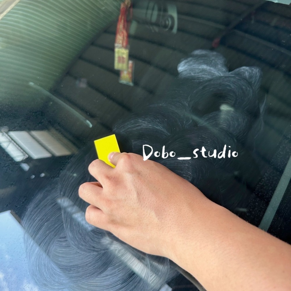 鳥我一下好嗎🍀汽車玻璃拋光膏 50g 恢復光澤 車用拋光蠟 修復膏 鏡子 吸水海綿 保養清潔 亮光膏 亮光蠟 鏡面亮劑-細節圖5