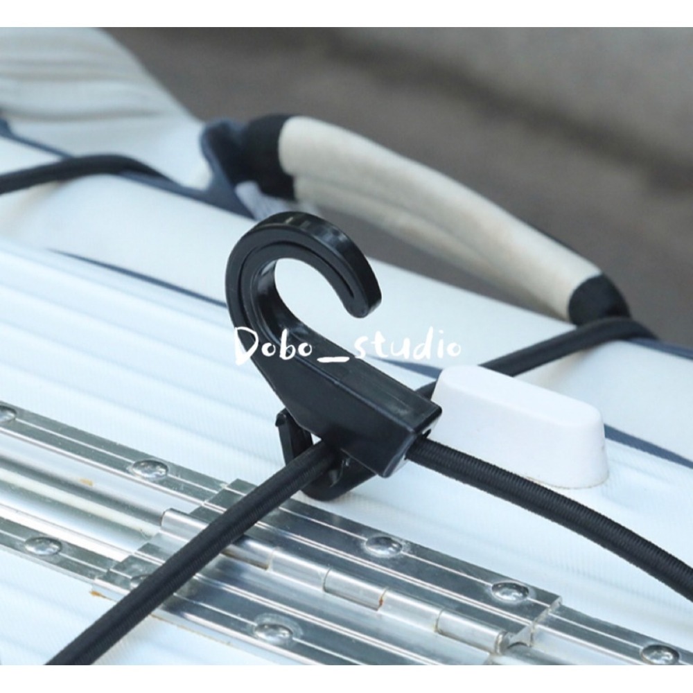 鳥我一下好嗎🍀雙頭鉤彈力繩 貨物繩 晾衣繩 繩子 帳篷拉繩 戶外彈力繩掛勾 鉤子 鬆緊繩 捆綁器 彈性勾 營繩 拉水線-細節圖5