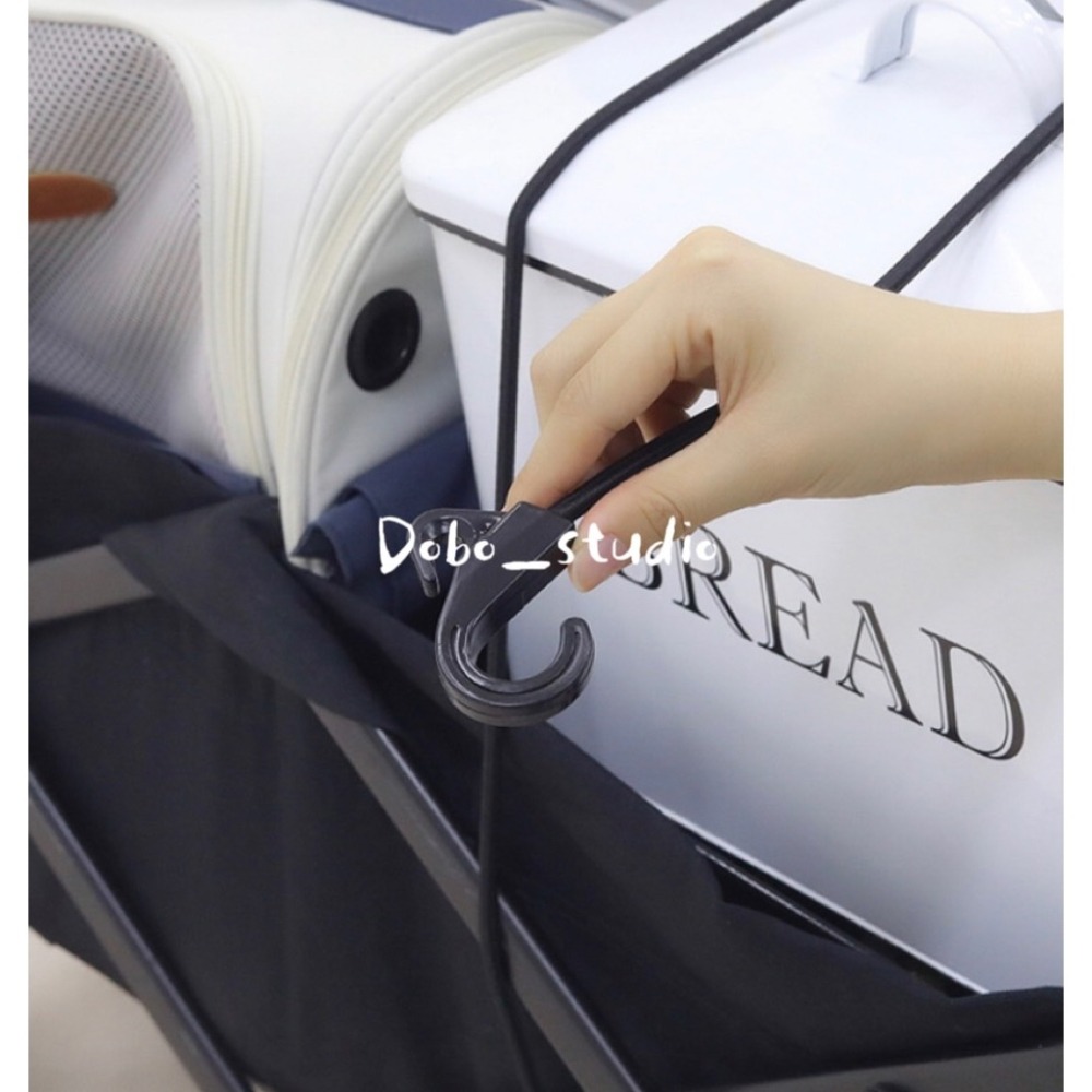 鳥我一下好嗎🍀雙頭鉤彈力繩 貨物繩 晾衣繩 繩子 帳篷拉繩 戶外彈力繩掛勾 鉤子 鬆緊繩 捆綁器 彈性勾 營繩 拉水線-細節圖8