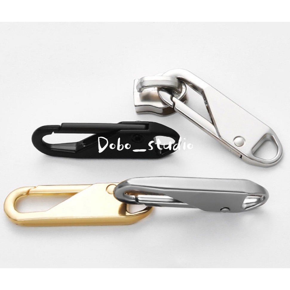 鳥我一下好嗎🍀萬能拉鍊頭 拉鍊替換頭 錢包拉鍊 背包拉鍊 修復神器 彈簧拉鍊片 拉鍊修復片 拉鍊可拆卸 拉頭 拉鍊尾扣-細節圖4