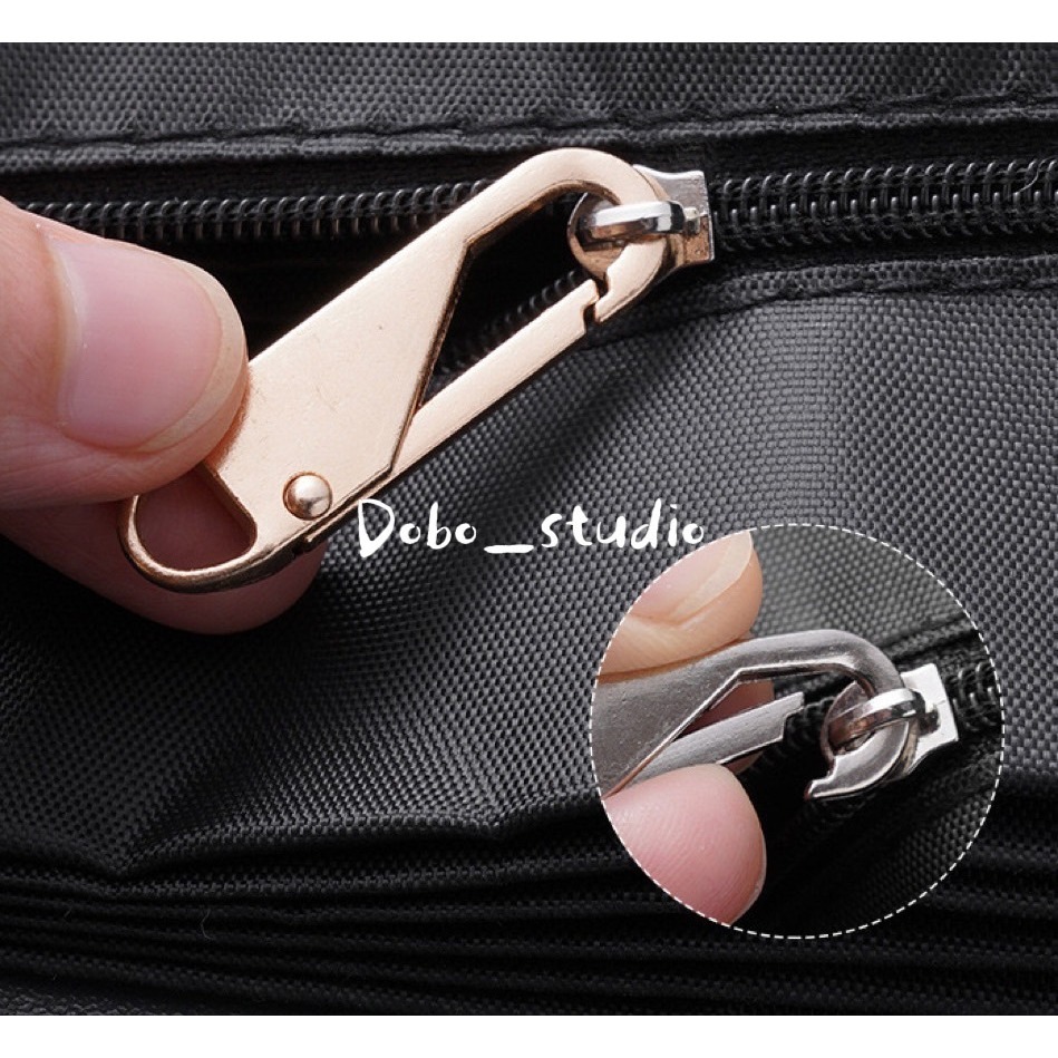鳥我一下好嗎🍀萬能拉鍊頭 拉鍊替換頭 錢包拉鍊 背包拉鍊 修復神器 彈簧拉鍊片 拉鍊修復片 拉鍊可拆卸 拉頭 拉鍊尾扣-細節圖5
