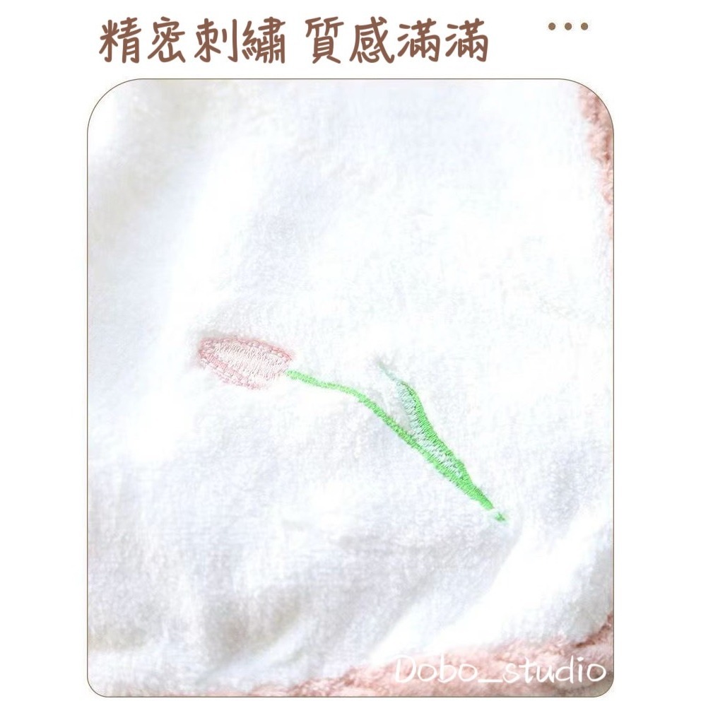 鳥我一下好嗎🍀鬱金香毛巾禮盒 小毛巾方巾 造型擦手布 廁所 擦手巾 童巾 禮儀毛巾 小手帕 拈香巾 回禮巾 婚禮小禮物-細節圖3