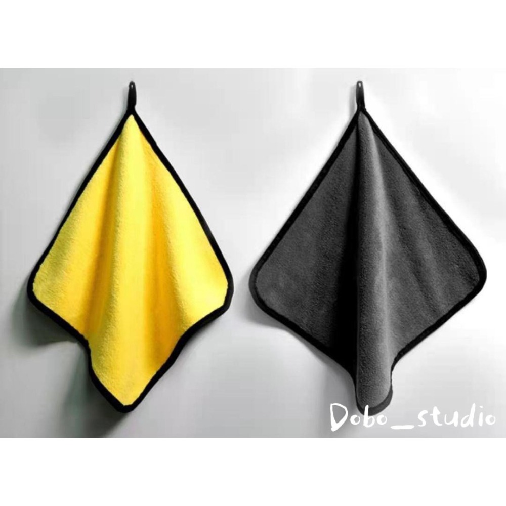 鳥我一下好嗎🍀珊瑚絨擦車巾 擦車毛巾 車用毛巾 洗車巾 超細纖維 珊瑚絨 擦車巾 車載用品 吸水毛巾 擦車吸水布 清潔-細節圖4