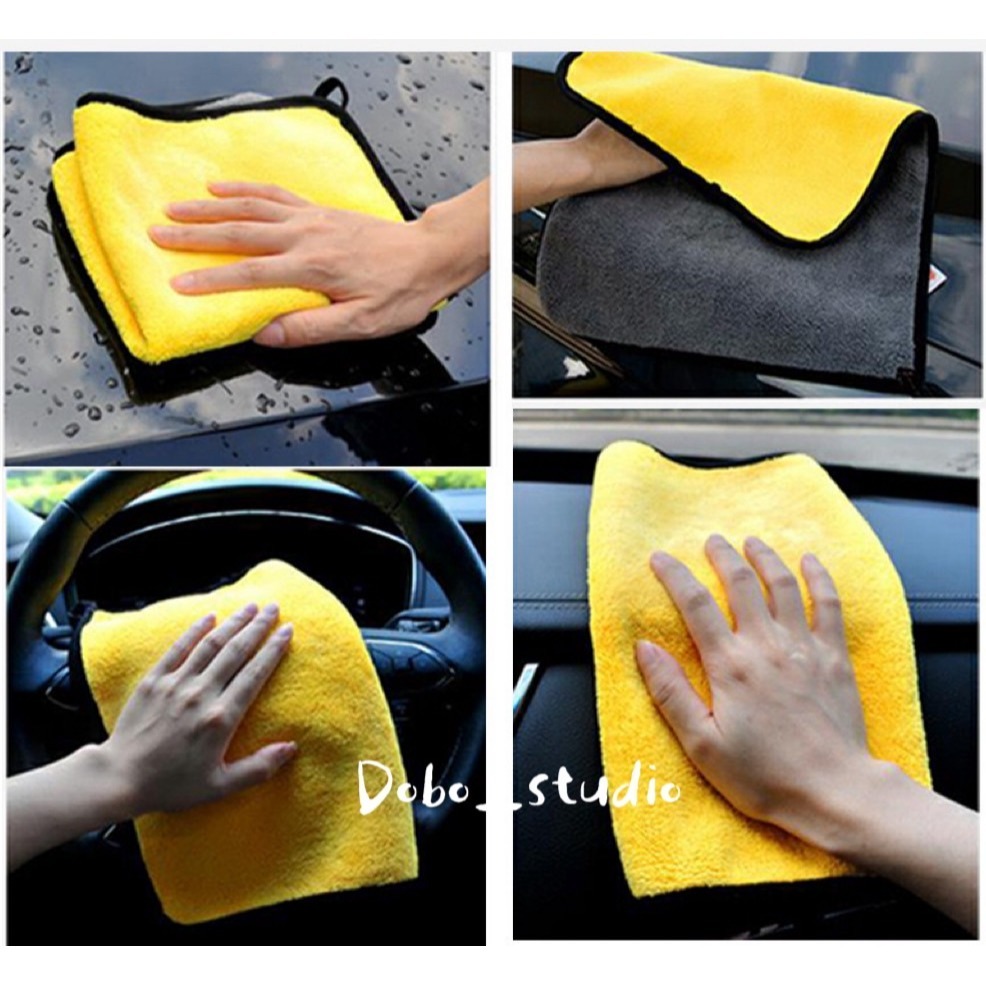 鳥我一下好嗎🍀珊瑚絨擦車巾 擦車毛巾 車用毛巾 洗車巾 超細纖維 珊瑚絨 擦車巾 車載用品 吸水毛巾 擦車吸水布 清潔-細節圖8
