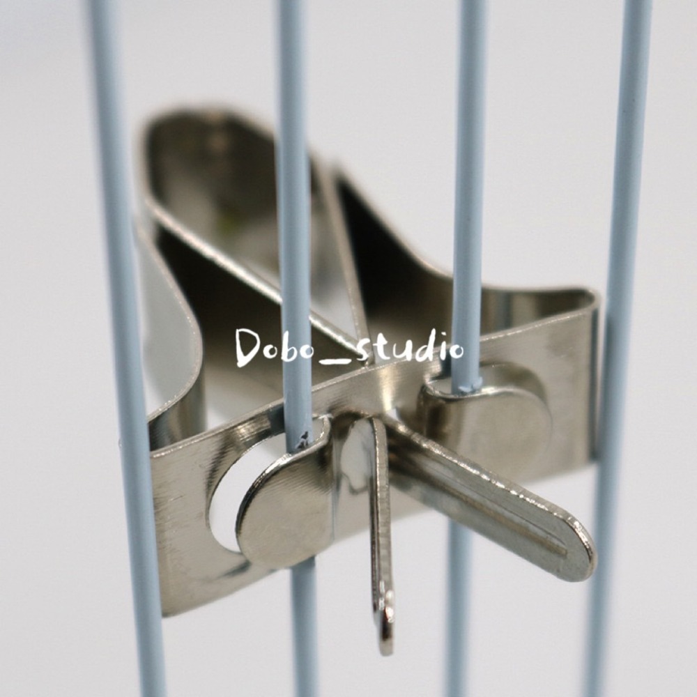 鳥我一下好嗎🍀不鏽鋼蔬果夾 鳥用蔬菜水果夾 鳥用品配件 籠內蔬果夾 墨魚骨夾 粟米穗夾 餵食夾 夾子 鸚鵡磨牙 松鼠籠-細節圖4