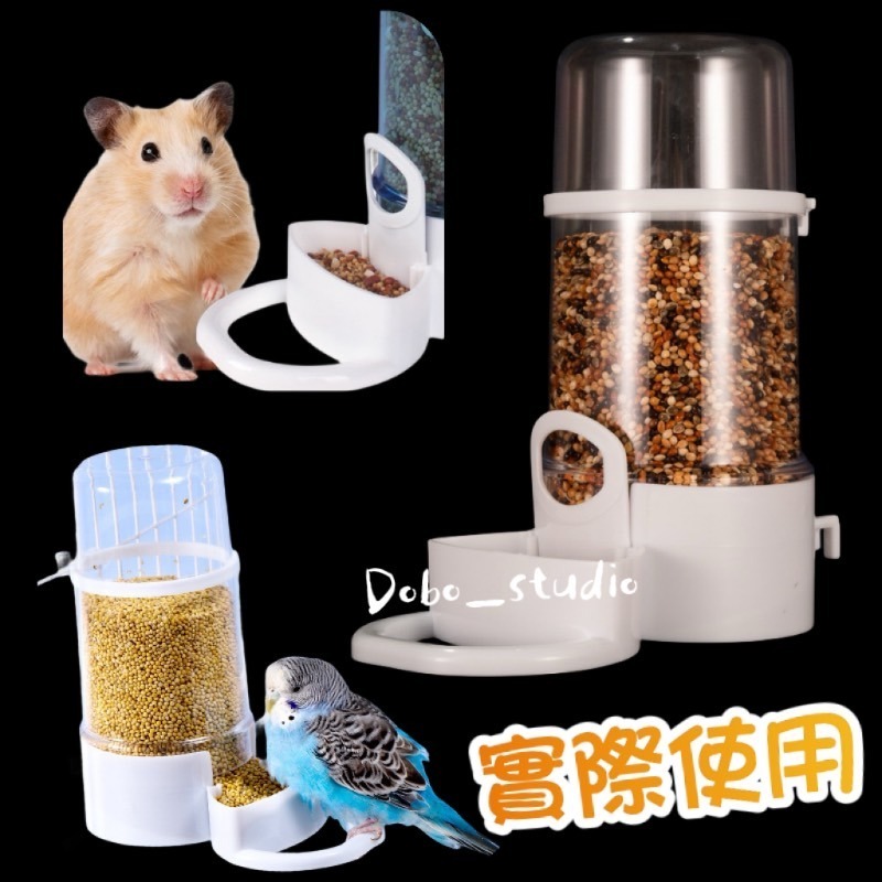 鳥我一下好嗎🍀小寵餵食盆 防噴濺飼料盒 鳥用餵食器 掛籠飲水器 鸚鵡飼料盒 寵物鼠 鸚鵡 透明款懸掛盆 鸚鵡玩具 食槽-細節圖7