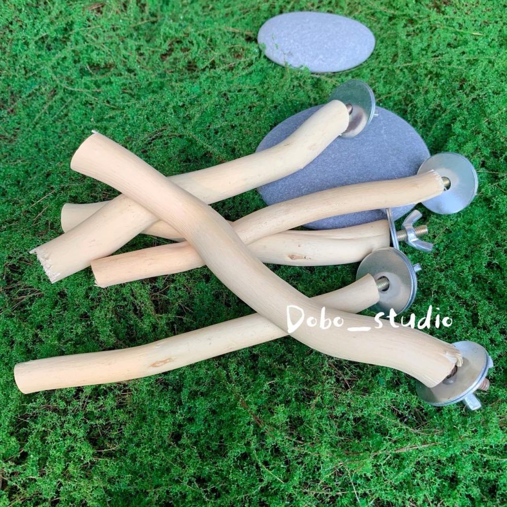 鳥我一下好嗎🍀原木站棍 鳥用站杆 外出包站棍 啃咬木 自然生長木站棍 磨爪棒 站桿 磨爪 磨指甲 玄鳳 和尚 鳥籠配件-細節圖5