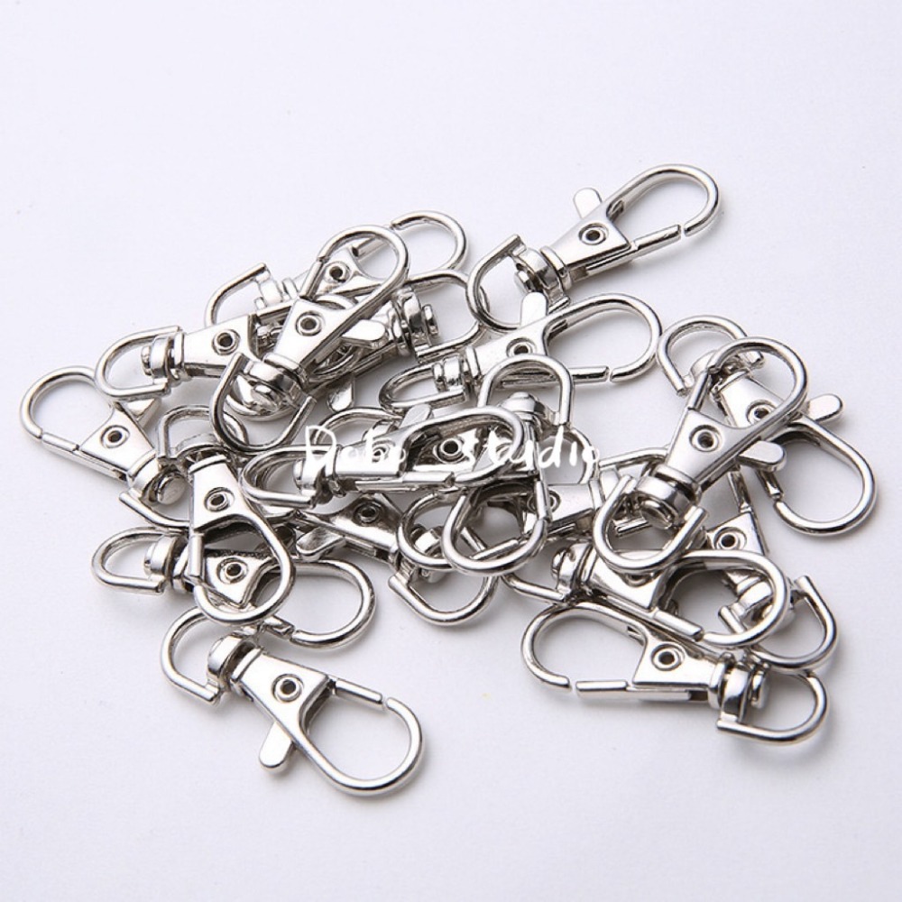 鳥我一下好嗎🍀鑰匙圈扣頭 鳥籠配件 鑰匙圈旋轉扣 鋅合金掛件扣 問號勾 鑰匙扣 鑰匙環 包帶鎖扣 龍蝦扣 鑰匙圈零件-細節圖2