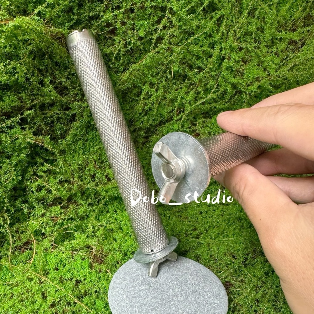 鳥我一下好嗎🍀不鏽鋼磨趾棍 鸚鵡不鏽鋼站棍 鳥磨爪棒 磨嘴站棍 玄鳳 不鏽鋼磨腳 鳥站架 白鐵鸚鵡磨趾棍 小鸚凱克鸚鵡-細節圖4
