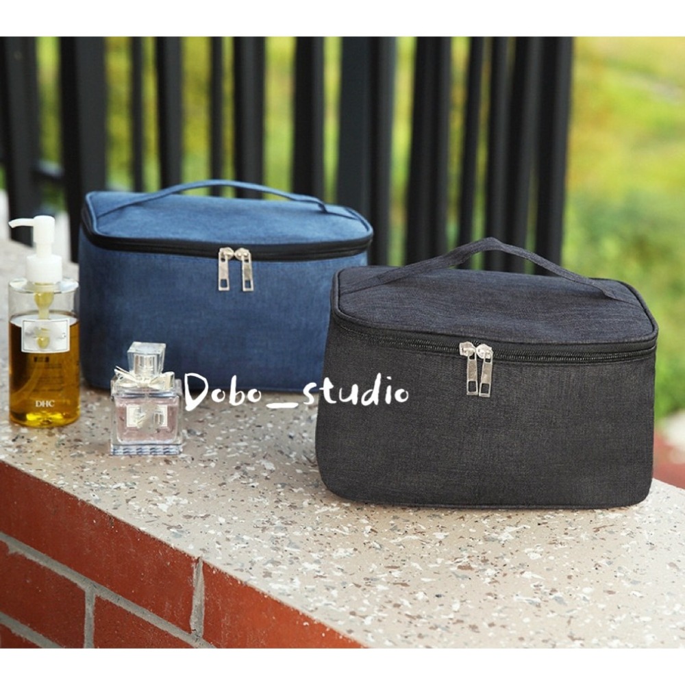 鳥我一下好嗎🍀大容量手提收納包 萬用包 外出旅行包 化妝品收納包 3c配件收納包 旅行化妝包 收納袋洗漱包 手提化妝包-細節圖5