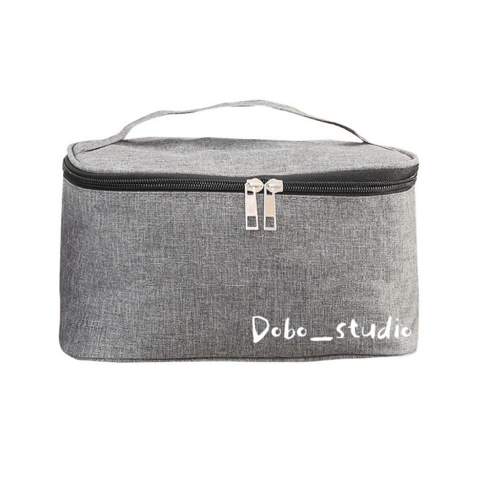 鳥我一下好嗎🍀大容量手提收納包 萬用包 外出旅行包 化妝品收納包 3c配件收納包 旅行化妝包 收納袋洗漱包 手提化妝包-細節圖8