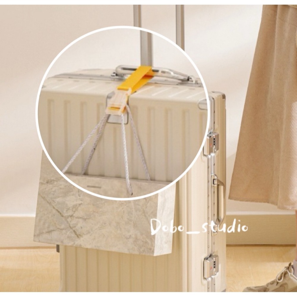 鳥我一下好嗎🍀旅行行李束帶 行李箱掛扣 行李綑綁帶 防丟失綁帶 固定卡扣帶 方便攜帶 行李防丟扣帶 健行 固定帶 捆帶-細節圖2