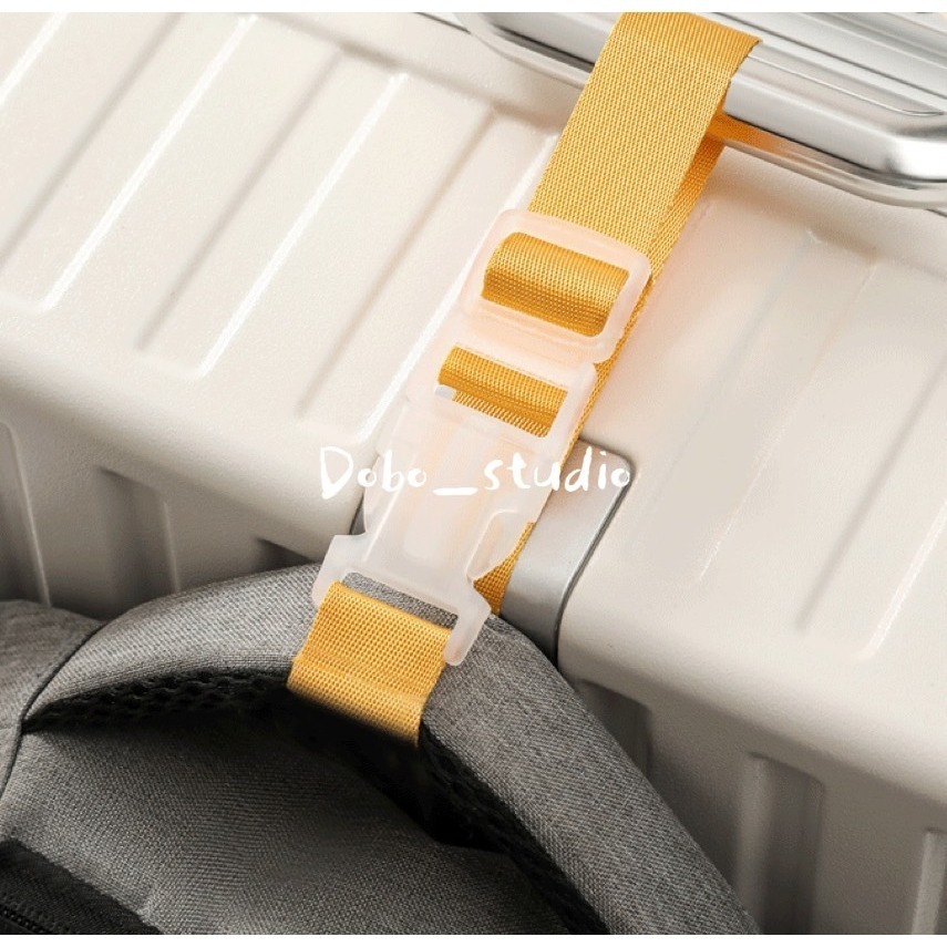 鳥我一下好嗎🍀旅行行李束帶 行李箱掛扣 行李綑綁帶 防丟失綁帶 固定卡扣帶 方便攜帶 行李防丟扣帶 健行 固定帶 捆帶-細節圖6