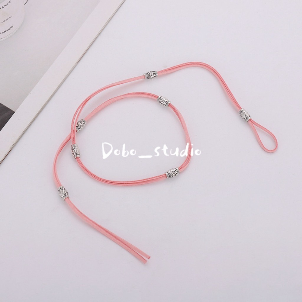 鳥我一下好嗎🍀民族風編髮繩 ins森女係 彩繩臟辮環扣 編髮繩 髮飾 點綴頭髮 街頭街舞 小眾髮繩 個性髮繩 度假配飾-細節圖4