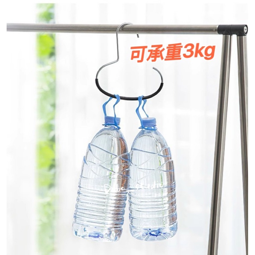 鳥我一下好嗎🍀多功能圓環衣架 可掛衣帽架 衣帽收納神器 衣服掛架 收納勾 衣櫃內掛 衣櫥掛鉤 門後收納 領帶掛勾 包包-細節圖3