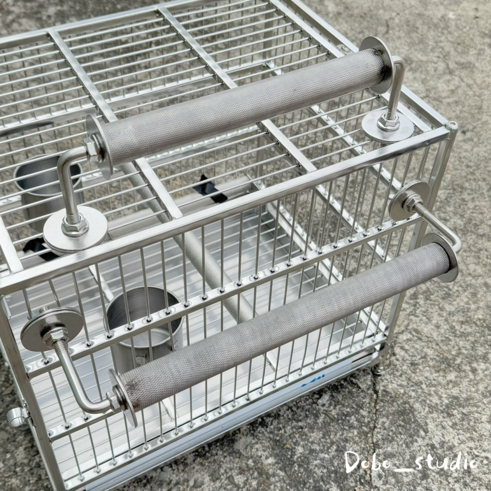 鳥我一下好嗎🍀ㄇ型不鏽鋼站杆 純手工白鐵站架 安裝快速 白鐵磨趾棍 不銹鋼站棍 白鐵棍 休息站架 磨趾磨嘴站棍 籠子-細節圖3