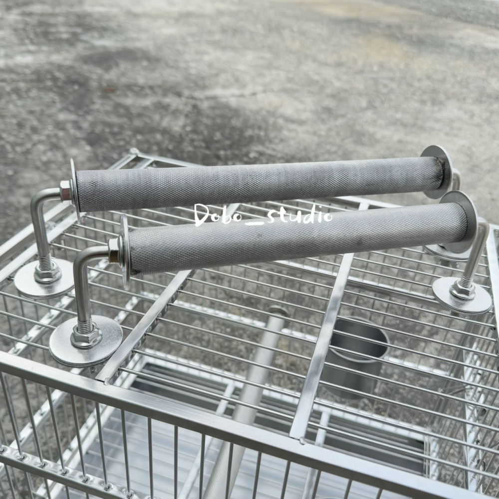 鳥我一下好嗎🍀ㄇ型不鏽鋼站杆 純手工白鐵站架 安裝快速 白鐵磨趾棍 不銹鋼站棍 白鐵棍 休息站架 磨趾磨嘴站棍 籠子-細節圖7