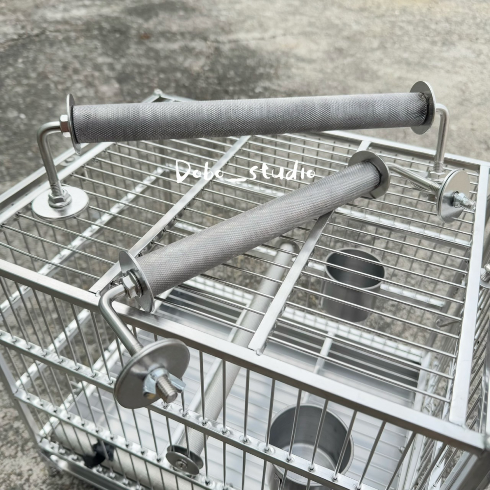 鳥我一下好嗎🍀ㄇ型不鏽鋼站杆 純手工白鐵站架 安裝快速 白鐵磨趾棍 不銹鋼站棍 白鐵棍 休息站架 磨趾磨嘴站棍 籠子-細節圖9