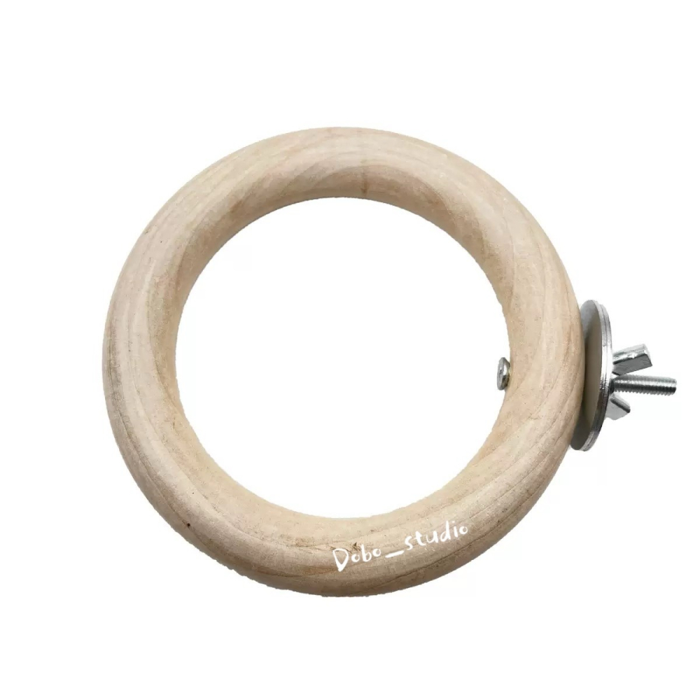 鳥我一下好嗎🍀原木圓形站環 原木站架 虎皮站架 啃咬磨牙 鳥木頭站架 中小型鳥站架 雀鳥 文鳥 牡丹鸚鵡 小太陽 玄鳳-細節圖3