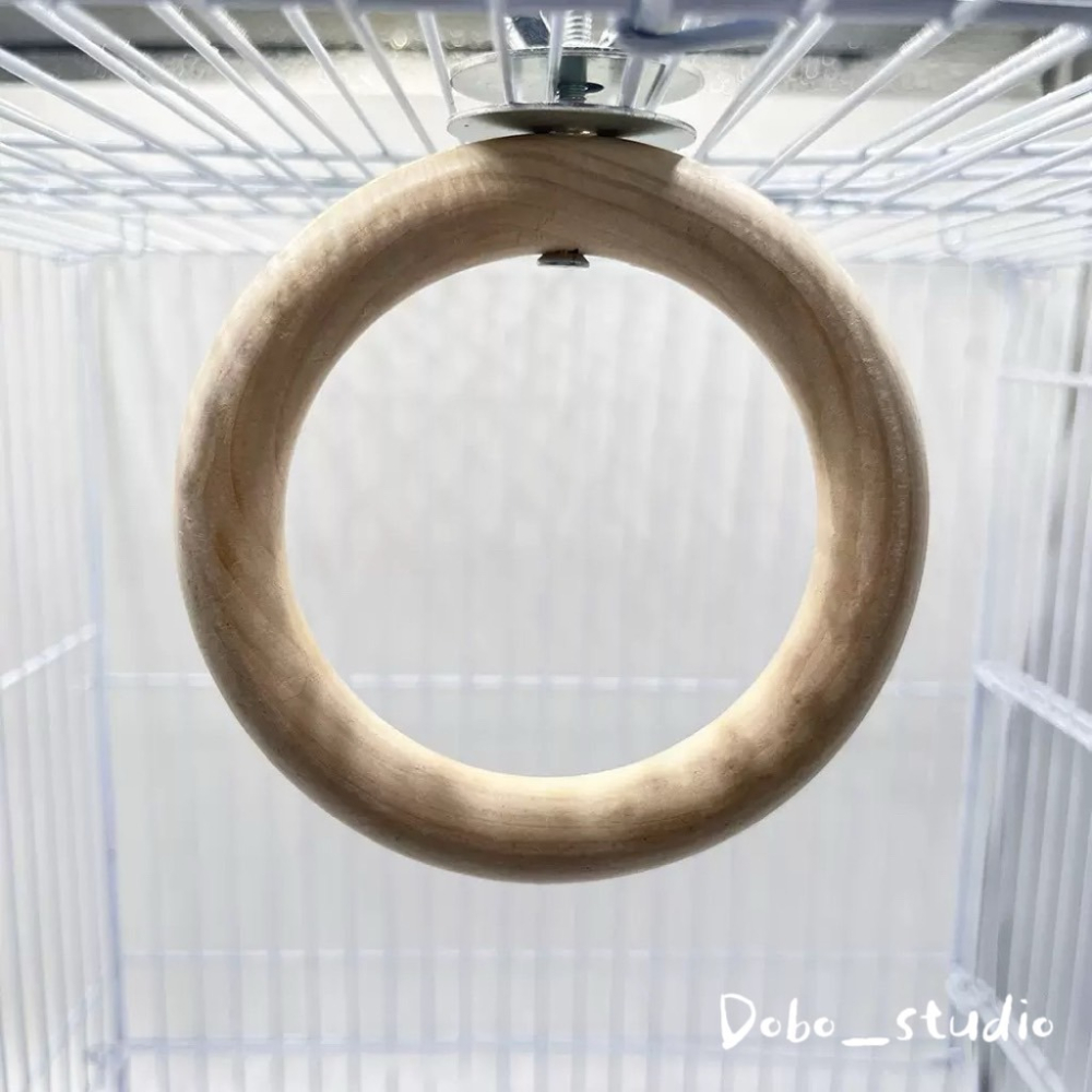 鳥我一下好嗎🍀原木圓形站環 原木站架 虎皮站架 啃咬磨牙 鳥木頭站架 中小型鳥站架 雀鳥 文鳥 牡丹鸚鵡 小太陽 玄鳳-細節圖5