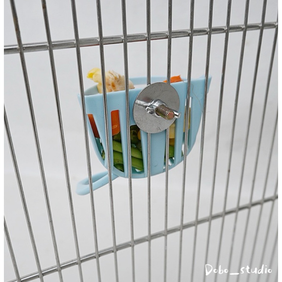 鳥我一下好嗎🍀鸚鵡蔬果籃子 鸚鵡啃咬覓食籃 多功能蔬果籃 蔬果籃站架 果實蔬菜架 鸚鵡水果架 覓食玩具 零食架食物籃-細節圖6