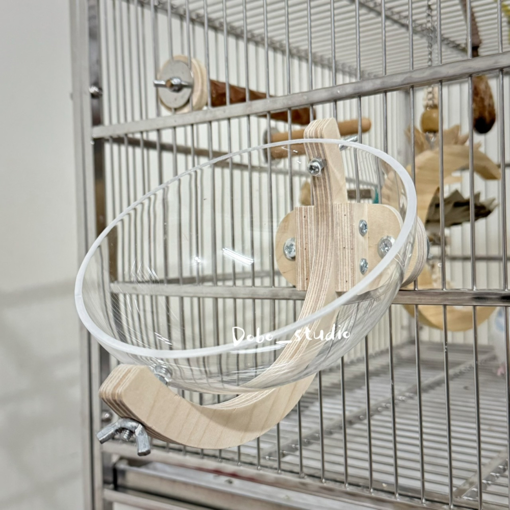 鳥我一下好嗎🍀太空艙鸚鵡窩 鳥巢休息窩 中小鸚鵡窩 小寵專用窩 鳥窩睡窩 鳥巢 虎皮鸚鵡 造景窩 通風鳥窩 夏季鳥吊床-細節圖4