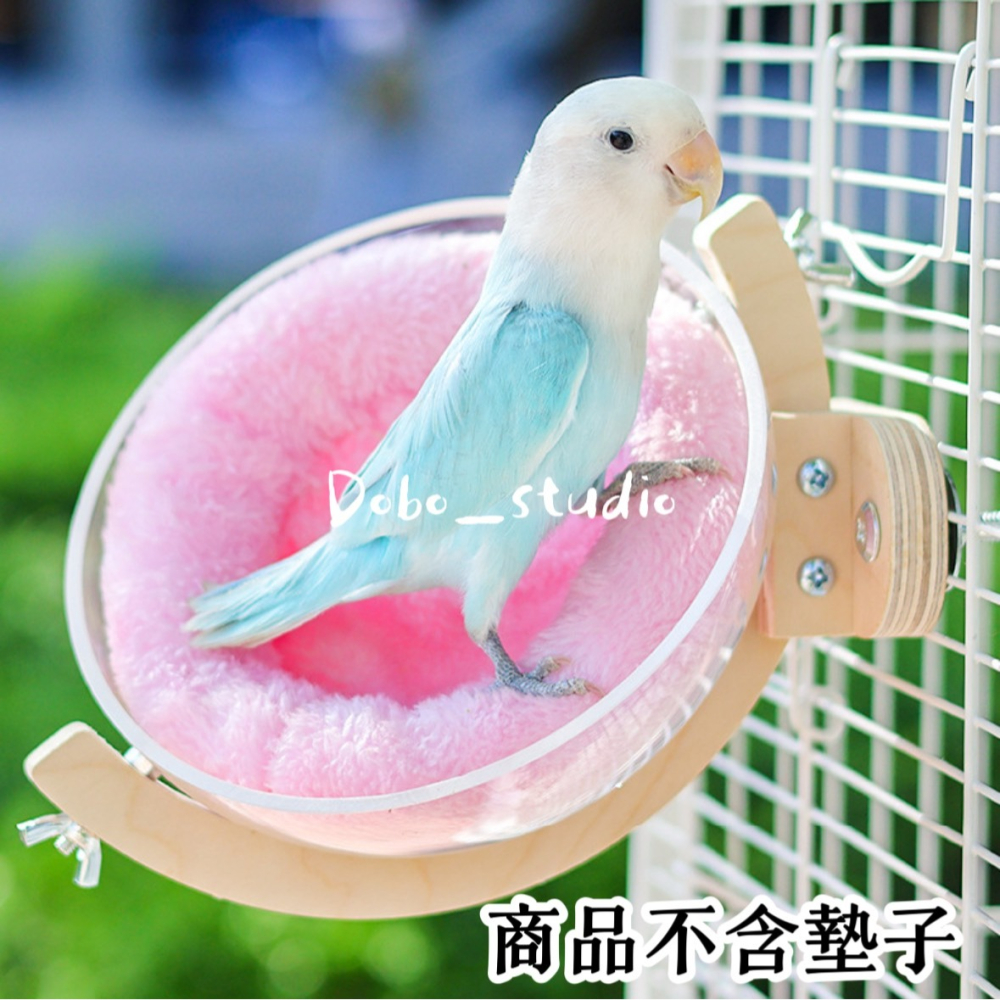 鳥我一下好嗎🍀太空艙鸚鵡窩 鳥巢休息窩 中小鸚鵡窩 小寵專用窩 鳥窩睡窩 鳥巢 虎皮鸚鵡 造景窩 通風鳥窩 夏季鳥吊床-細節圖7