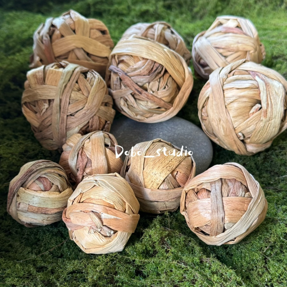 鳥我一下好嗎🍀編織水葫蘆球 手工編織葫蘆球 鸚鵡啃咬 水葫蘆 通草球 草球 玩具球 啃咬草球 兔 水草 倉鼠 解悶玩具-細節圖7