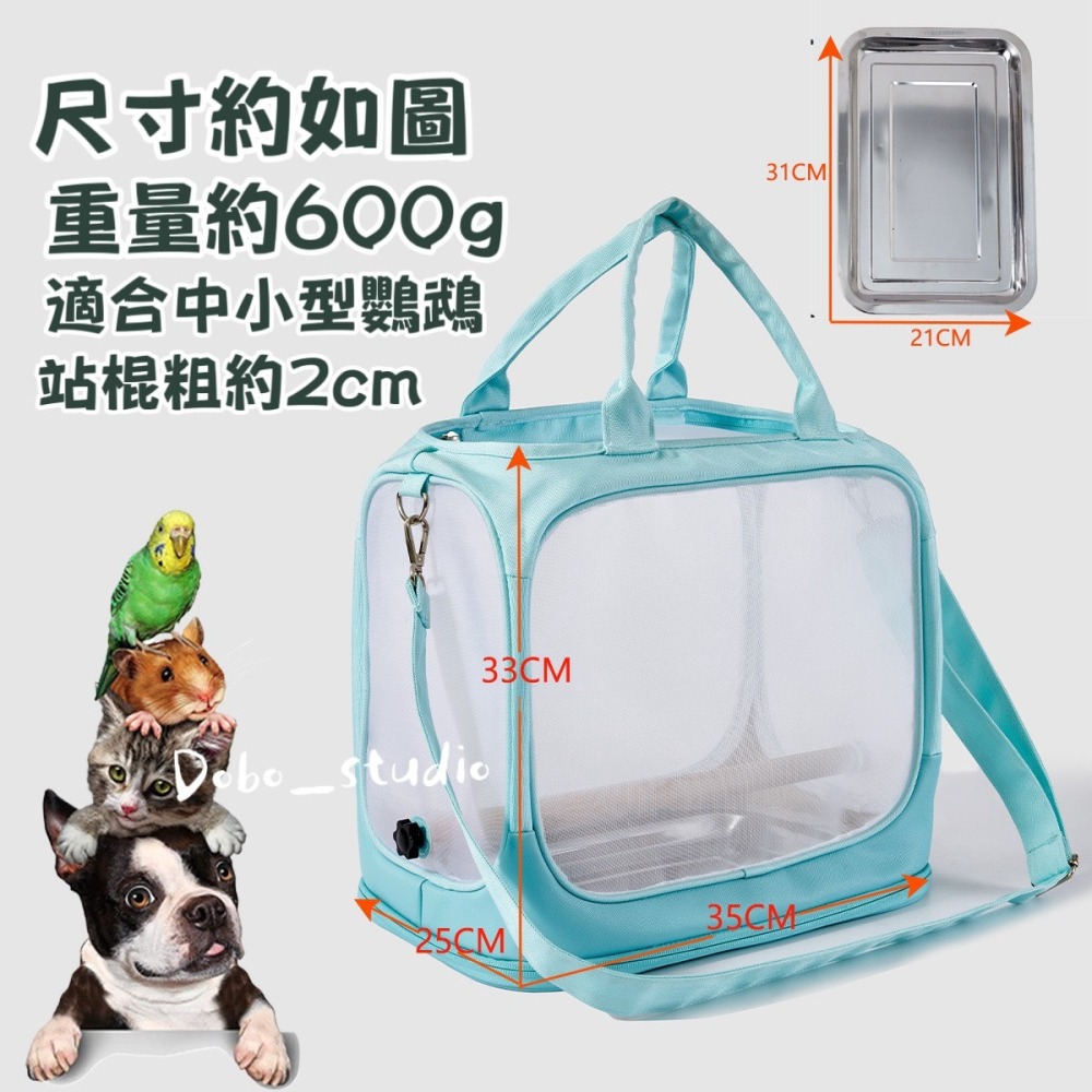 鳥我一下好嗎🍀鸚鵡外出透氣包 寵物側背包 新款外出包 透氣外出包 透明包 手提包 玄鳳鸚鵡 虎皮 和尚鸚鵡 凱克鸚鵡-細節圖6