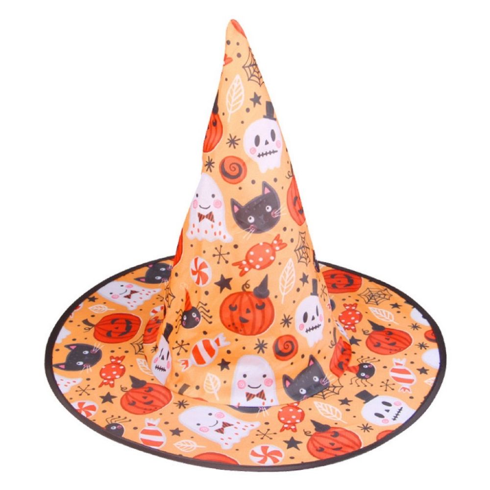 鳥我一下好嗎🍀萬聖節巫師帽 萬聖節高帽子 女巫帽 COSPLAY黑色尖帽 萬聖節配件 化妝服飾帽子 黑尖帽子 哈利波特-細節圖2