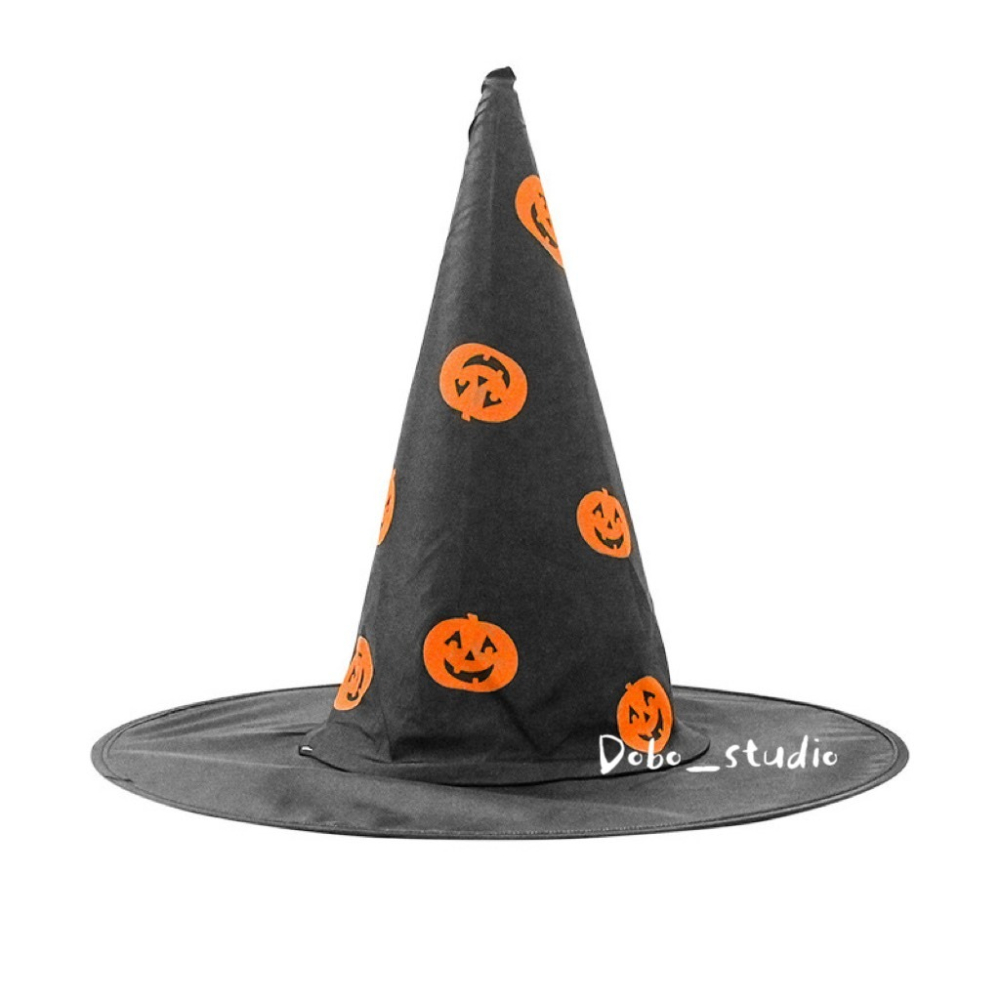 鳥我一下好嗎🍀萬聖節巫師帽 萬聖節高帽子 女巫帽 COSPLAY黑色尖帽 萬聖節配件 化妝服飾帽子 黑尖帽子 哈利波特-細節圖5