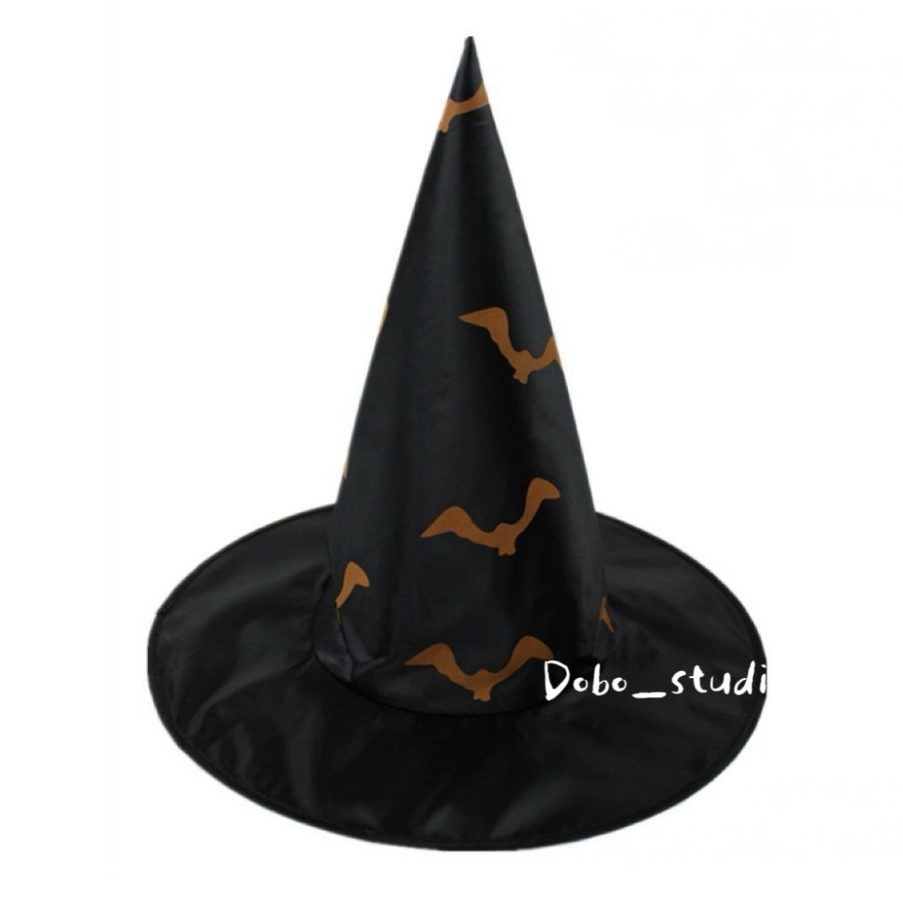鳥我一下好嗎🍀萬聖節巫師帽 萬聖節高帽子 女巫帽 COSPLAY黑色尖帽 萬聖節配件 化妝服飾帽子 黑尖帽子 哈利波特-細節圖6