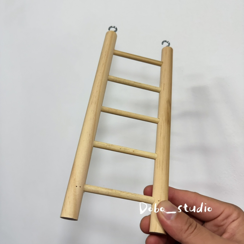 鳥我一下好嗎🍀實木五節木梯 原木爬梯 中小型鸚鵡倉鼠 攀爬梯 虎皮鸚鵡 玄鳳鸚鵡 黃金鼠 蜜袋鼯 鸚鵡 爬蟲 寵物爬梯-細節圖8